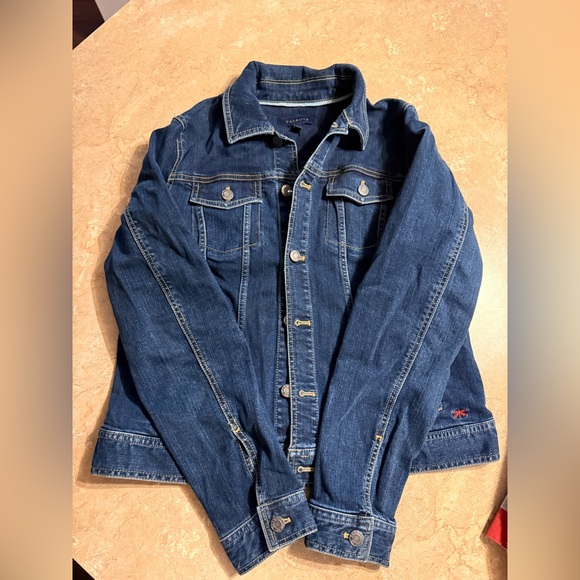 Talbots Jackets & Blazers - Women's Blue Denim Jacket